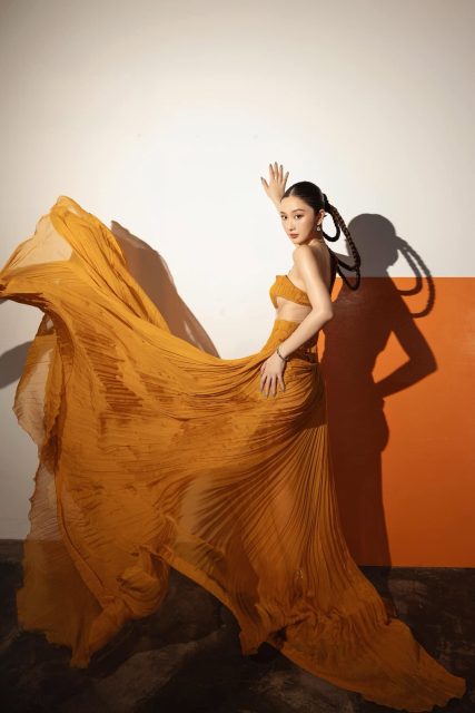 Vũ Phương Anh - Hai vây xinh xinh Cá vàng bơi trong bể nước