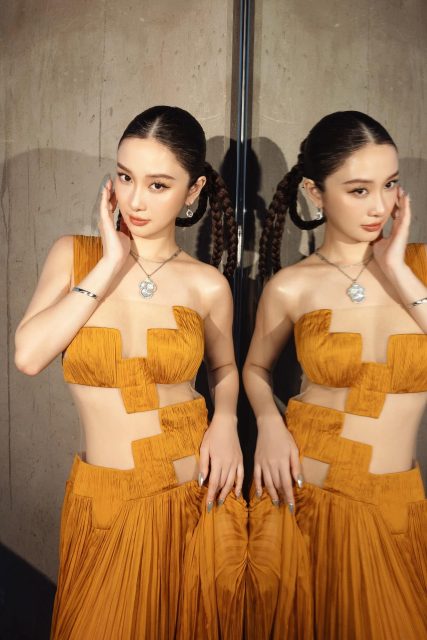Vũ Phương Anh - Hai vây xinh xinh Cá vàng bơi trong bể nước