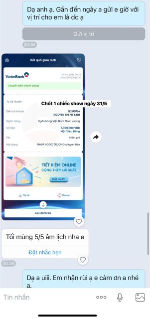 Nguyễn Linh Linh - Nửa đêm chốt cho bé 1 chiếc show ngày 31/5 lun ah Cảm ơn cả nhà nhìu…