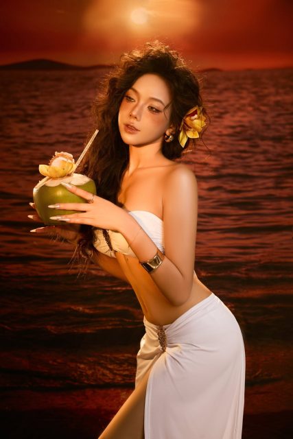 Phạm Quỳnh Trang - tôi nhớ mùa hè ở Hawaii, mặc dù tôi chưa đến đó bao giờ photo Le Nhu…