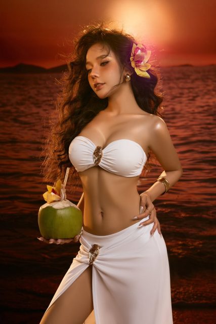 Phạm Quỳnh Trang - tôi nhớ mùa hè ở Hawaii, mặc dù tôi chưa đến đó bao giờ photo Le Nhu…