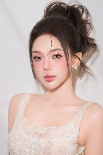 Phạm Quỳnh Trang - thế anh thấy em có xinh koo ??? makeup Amee Mộc Trà / hair Nguyễn Vân