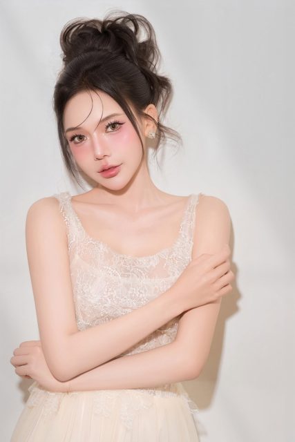 Phạm Quỳnh Trang - thế anh thấy em có xinh koo ??? makeup Amee Mộc Trà / hair Nguyễn Vân