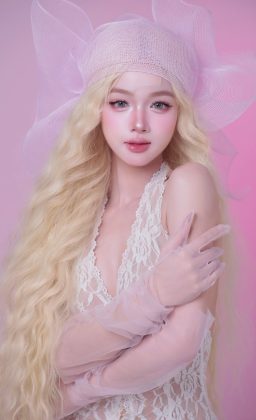 Minh Anh Bui - Makeup look búp bê pastel đầu tay của tuiii Model : Phương Phạm