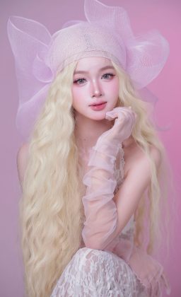 Minh Anh Bui - Makeup look búp bê pastel đầu tay của tuiii Model : Phương Phạm