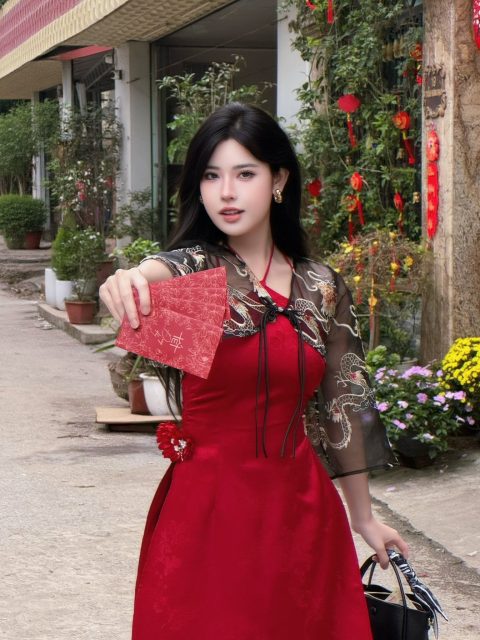 UNa To Uyen - Các cháu qua đây cô lì xì :))) Hữu duyên 1O bé :)))