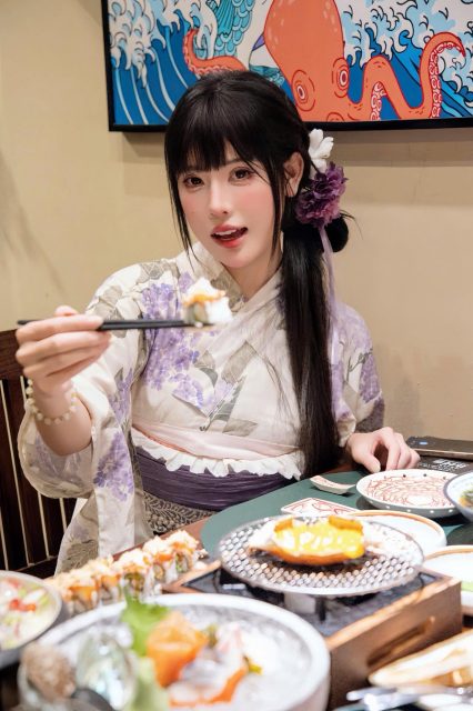 UNa To Uyen - Cùng vk iu Una trải nghiệm bữa ăn đậm chất Nhựt Bổn tại Shiin Sushi…
