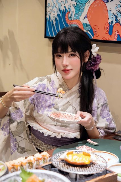 UNa To Uyen - Cùng vk iu Una trải nghiệm bữa ăn đậm chất Nhựt Bổn tại Shiin Sushi…