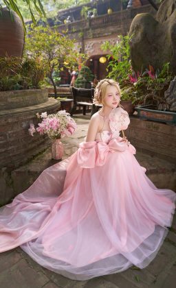 Nguyễn Diệu Linh - tiểu tiên nữ ăn tết quên up ảnh =)) makeup : Phạm Lan Hương : Duc Dung