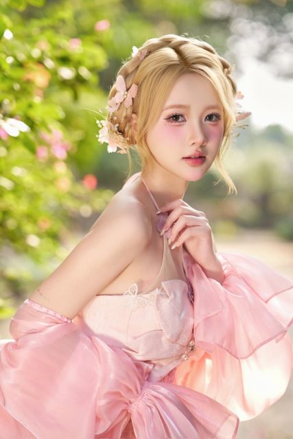 Nguyễn Diệu Linh - tiểu tiên nữ ăn tết quên up ảnh =)) makeup : Phạm Lan Hương : Duc Dung